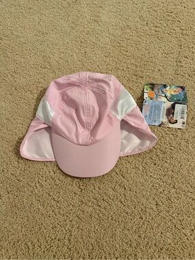 Swimzip Kids flap hat Pink